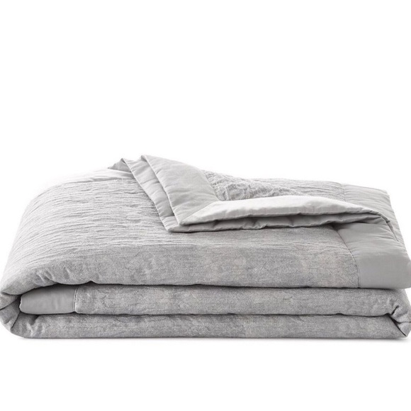 Hudson Park Collection Rippled Texture Coverlet, Queen - Exclusive. MSRP $450 - Picture 2 of 8